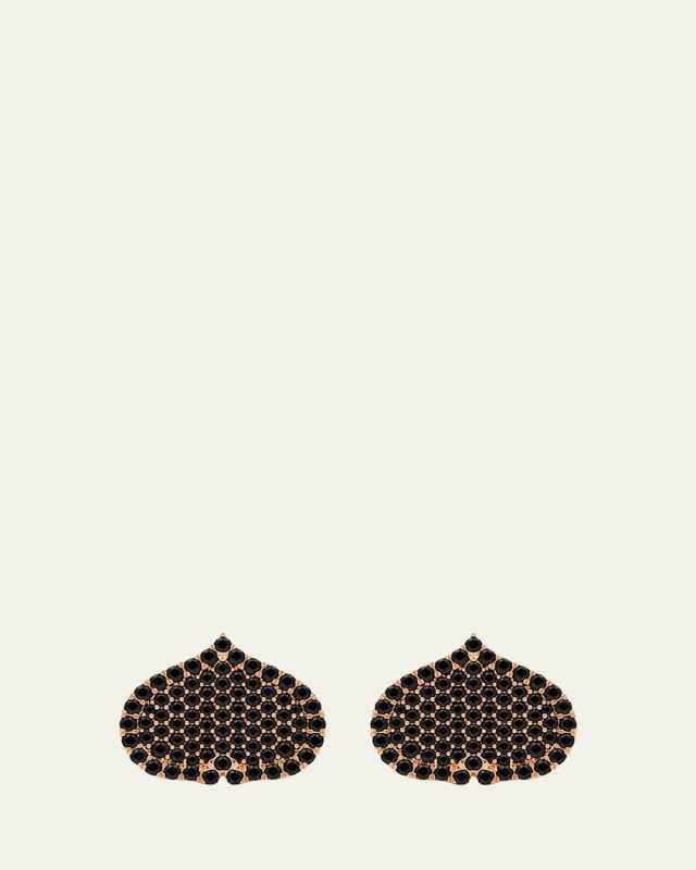 Eye Adore Black Diamond Stud Earrings